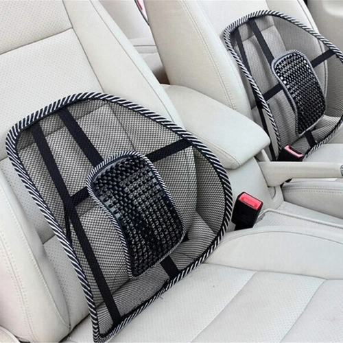 Rückenstütze fürs Auto | Ergonomische Lendenstütze | Rückenstütze für Stuhl oder Sessel | GLY-440-SCHWARZ