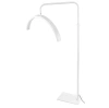 Tätowierstudio-Lampe | Schattenfreie LED-Kosmetiklampe | Bodenlampe für Kosmetiksalons, Wimpern- und Nagelstyling | EPT-135-WEISS