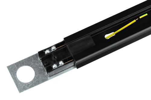Modern Schienensystem Komplettset | Schienenbeleuchtung | 1,5m Schienenprofil + 4x flammige GU10 Spot Strahler | Deckenlampe