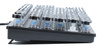 Gaming mechanische Tastatur im Retro-Stil mit RGB-LED-Hintergrundbeleuchtung, kompakt, blaue Schalter | T72
