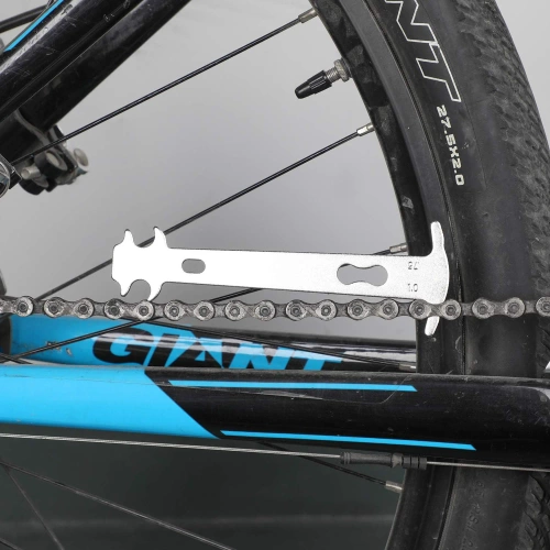 Fahrrad-Kettenwerkzeug-Set | Kettennietdrücker, Kettenverschleißlehre, Kettenreiniger | DQZ-03