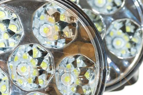 HIGH POWER LED Tagfahrlichter | rund ø 90 mm | DRL 13 PREMIUM