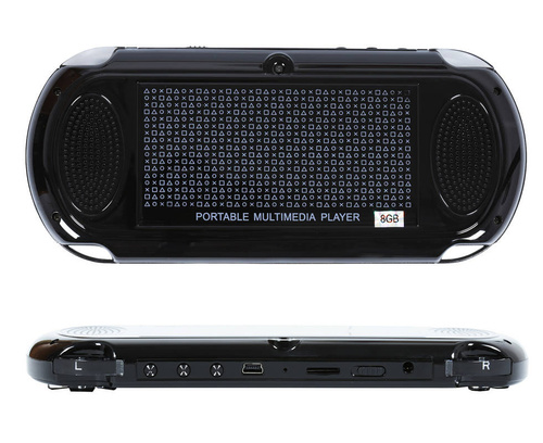 Tragbare Spielkonsole | 5,1 Zoll, 8 GB, über 4.000 moderne und Retro-Spiele | X9-S