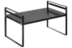 Badezimmer Kosmetikregal | Metall Küchenständer | Gewürzregal | Freistehendes Regal | MSK-L40CM-B