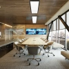 LED-Deckenpanel | Aufputz-Plafond 120x30cm | 60W, 6000lm | Schwarz
