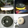 Multifunktionale LED Campinglampe mit 10 m Lichterkette, Powerbank und Magnet | Wasserdichte Lampe mit eingebautem 2000 mAh Akku 5 Leuchtmodi | KQ-5004