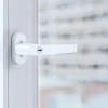 Türgriff mit Schlüsselschloss | Weiß | FH-D12-WEISS