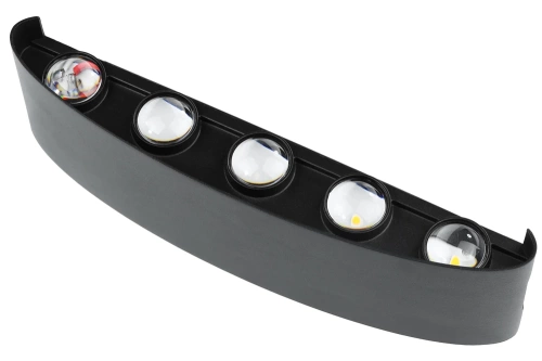 Gartenlaterne, LED-Außenwandleuchte | oben - unten | 10W, IP65 | BD-C041-10W