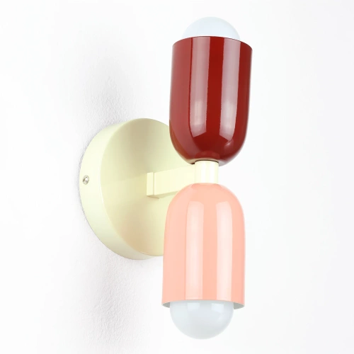 Zweifarbige Wandleuchte | Moderne Wandleuchte | YG-W008-R+P