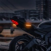 Dynamische LED Blinker für Motorräder | 12 LEDs | Blase | 2 Stück | MSL-12LED-02