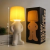 Lustige Nachtlampe Schüchterner Junge | Moderne USB-LED-Nachtleuchte mit warmweißem Licht | YG-S295