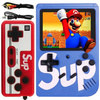 Mini tragbare Retro-Spielekonsole mit Controller | 400 Spiele 3.0 | RS400-Double