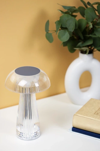 LED-Tischleuchte | Nachttischleuchte RGB mit integriertem Akku und Fernbedienung | YG-1128-C16