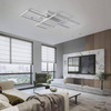 Moderne mehrteilige Pendelleuchte | LED-Deckenleuchte | Weiß | XL-016-50W-W