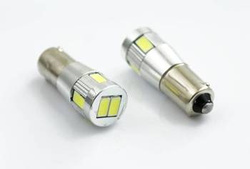 LED-Autolampe BA9S 6 SMD 5630 POWER CAN BUS