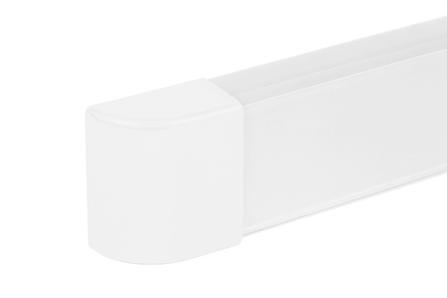 Abschlussstück für Abdeckleiste | 40x20 mm | weiß | CDT-01