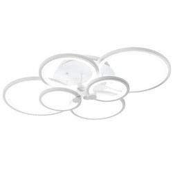 LED-Pendelleuchte | mehrteilig, modern | weiß | RLG-C72W-W