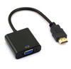HDMI zu VGA Konverter | D-SUB | FULL HD 1080p | 15 cm | H-V1B-20CM-Black