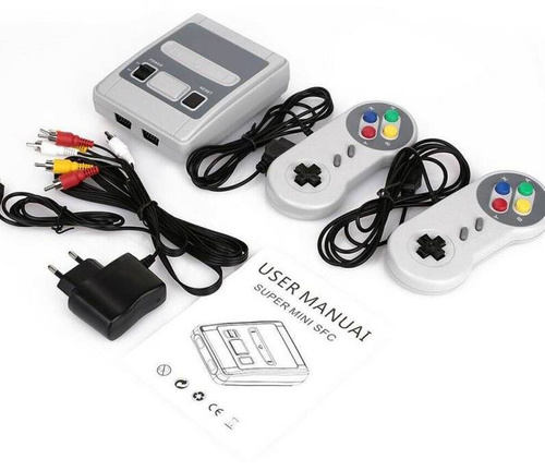 Retro-Spielkonsole | 620 Spiele | 2 Controller | SFC620-LD