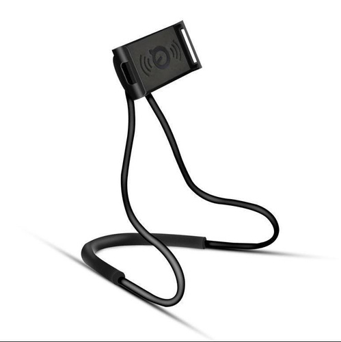 Universalhalterung für Smartphone | Halsbefestigung / Selfie-Stick | schwarz | N005-Black