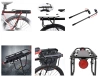 Universell verstellbarer Aluminium-Fahrradgepäckträger für 24-29 Zoll Sattelstützen, bis 50 kg | Robuster Hinterradgepäckträger | 671-09-C