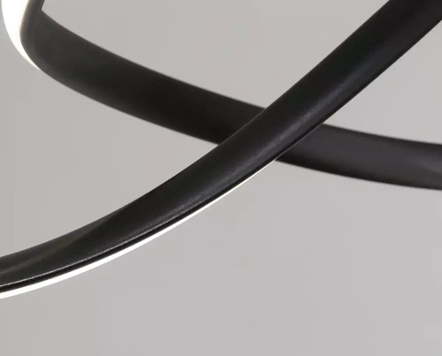 Moderne Pendelleuchte | LED | Schwarz | RLA-48W-B