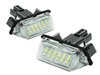 LED-Kennzeichenbeleuchtung TOYOTA Avensis, Corolla, Camry, Prius, Verso | PZD0070