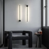 Moderne Wandleuchte 60cm 10W | Schwarze Wandleuchte mit Drehmöglichkeit | LED-Lampe mit einer Farbtemperatur von 4000K | YG-W002