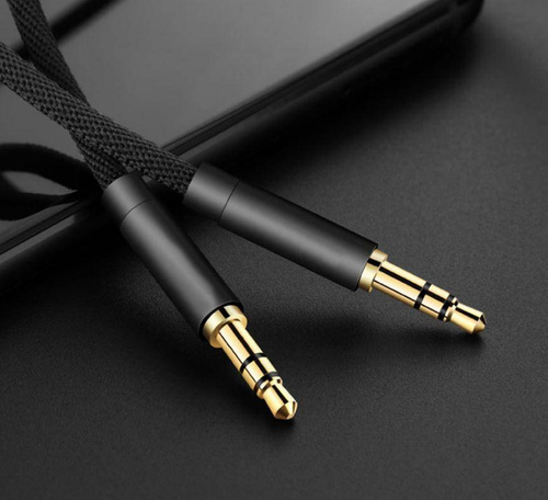 Kabel Mini Jack 1M | Vergoldete Anschlüsse | AU-1-1M