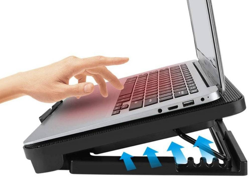 Kühlpad – Laptop-Ständer 11–17 Zoll | Dual 120 mm Lüfter | N99