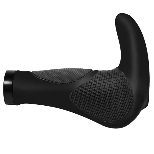 Ergonomische Fahrradgriffe | Rutschfeste TPR-Gummigriffe | BHD-233-BK