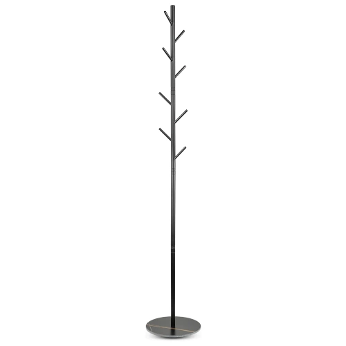Kleiderständer | Jacken- und Oberbekleidungshaken | Schwarz | ZK-329-BLACK