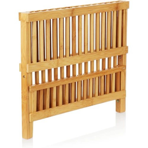 Geschirrständer aus Bambus | 2-stöckig | KBT-427