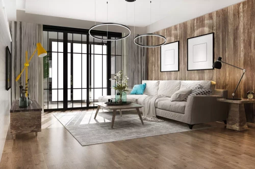 LED-Pendelleuchte, zweiteilig | 50 W | schwarz | RLK-C02-50W-B