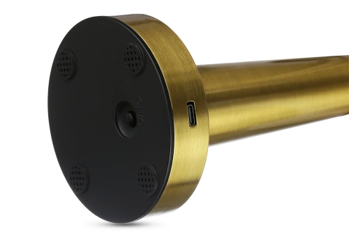 Kabellose Tischleuchte | Touch-Nachtleuchte mit einstellbarer Lichtfarbe | USB-Leuchte | gold | HJA14-GOLD