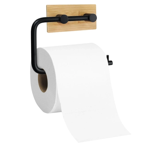 Selbstklebende Toilettenpapierhalterung | Toilettenpapierhalter | ZSH-325-SCHWARZ