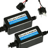 2er Set - A1 Digital H4 LED CAN BUS Filter - orange