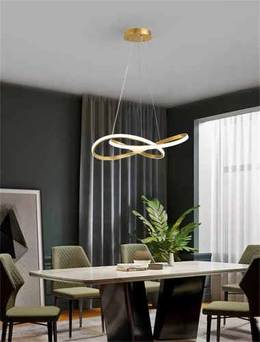 LED-Pendelleuchte | 48 W | gold