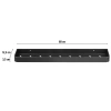 Badezimmerregal über dem Waschbecken | Länge 60 cm | Duschablage | Schwarz | BSU-L60CM-B