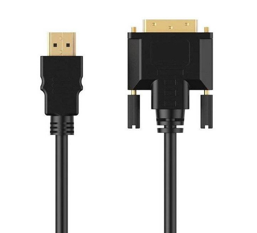 HDMI-Kabel - DVI | HDMI 1.4 | 4K | 3D | HB-2-2M-Black