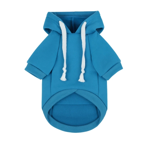 Haustier Kapuzenpullover | Größe S | blau | PET-015S-BL