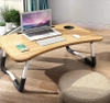 Laptoptisch klappbar | Frühstückstablett, Bettablage | LFD-6040-WOOD