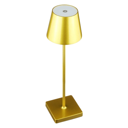 Tischlampe mit integriertem Akku | Berührungsempfindliche Nachttischlampe | HJA18-GOLD