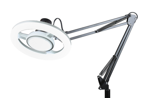 LED-Kosmetikleuchte | 24 W | 3 Lichtfarben | Adapter US-EU | ML-930+US-EU