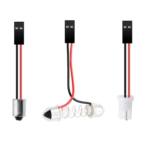 18-Chip-3x6-COB-LED-Panel + W5W-, C5W-, T4W-Adapter