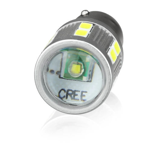 LED-Autolampe BA15S 16 SMD 5630 Linse
