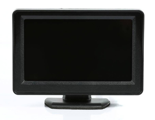 Monitor TFT LCD 4,3" auf Standfuß mit blendfreier Abdeckung | PZ703