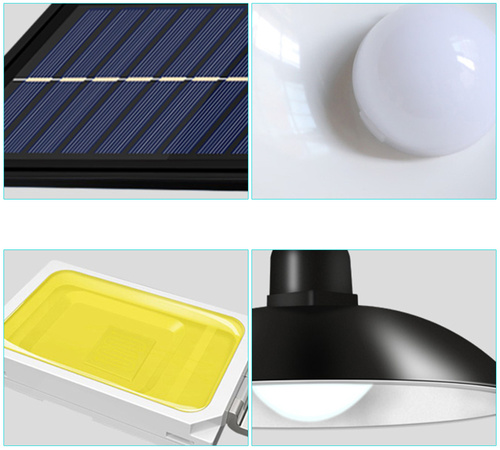 Set von zwei hängenden Solar-LED-Gartenlampen mit Dämmerungssensor IP44 | 2x 30 LED-SMD-Lampen | IR-Fernbedienung | LD-03