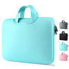 Neopren-Laptoptasche 15,6" | Griffe, zwei Seitentaschen | blau | BR04