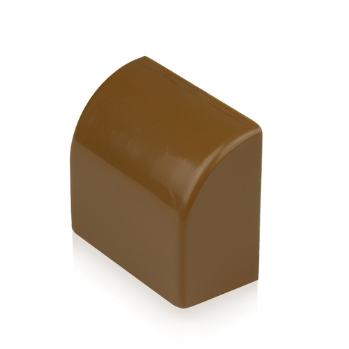 Abschlussleiste 40x20mm | braun | CDT-01